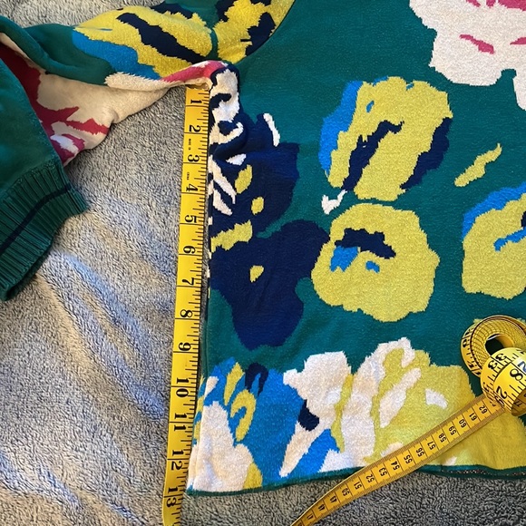 Anthropologie MultiColored Floral Sweater - Picture 9 of 11